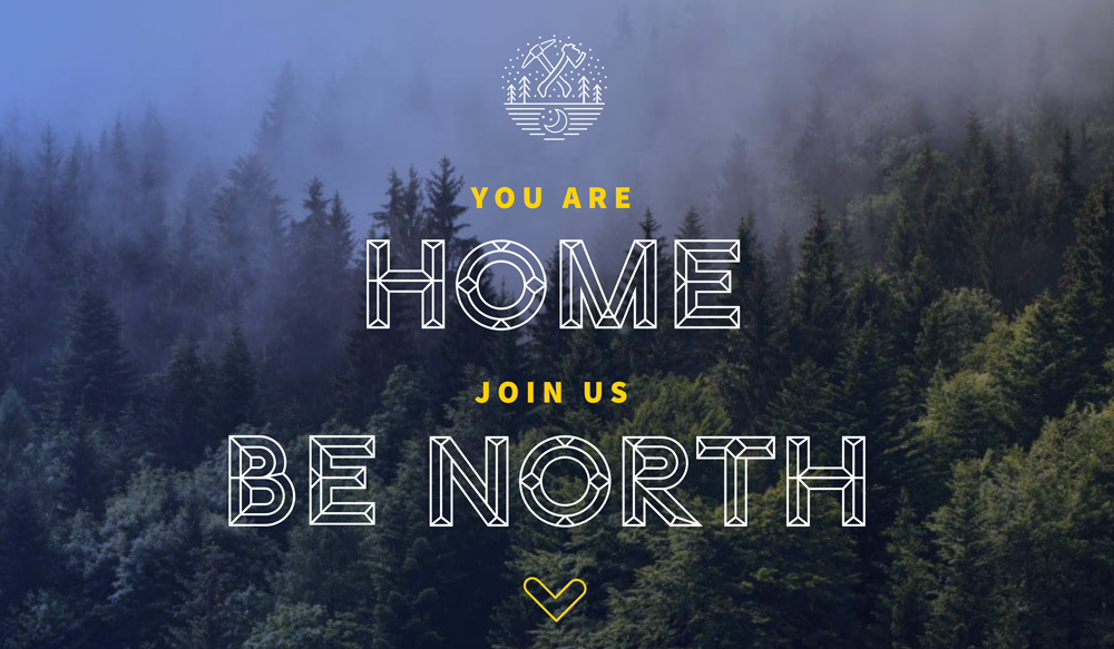 Be North website preview